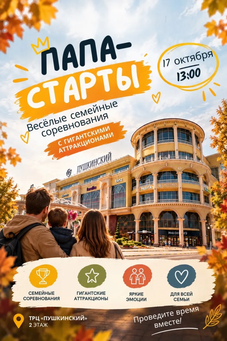 «Папа Старты» уже завтра!